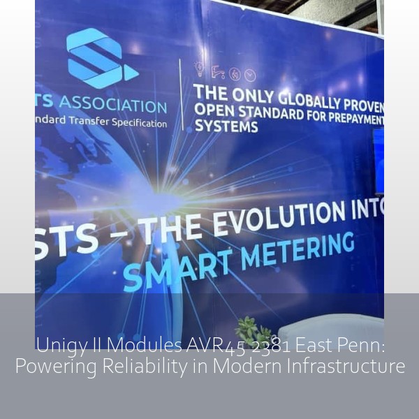 Unigy II Modules AVR45 2381 East Penn: Powering Reliability in Modern Infrastructure